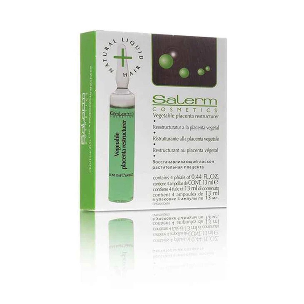 SALERM AMPOLLAS VEGETABLE PLACENTA 4 UNIDADES