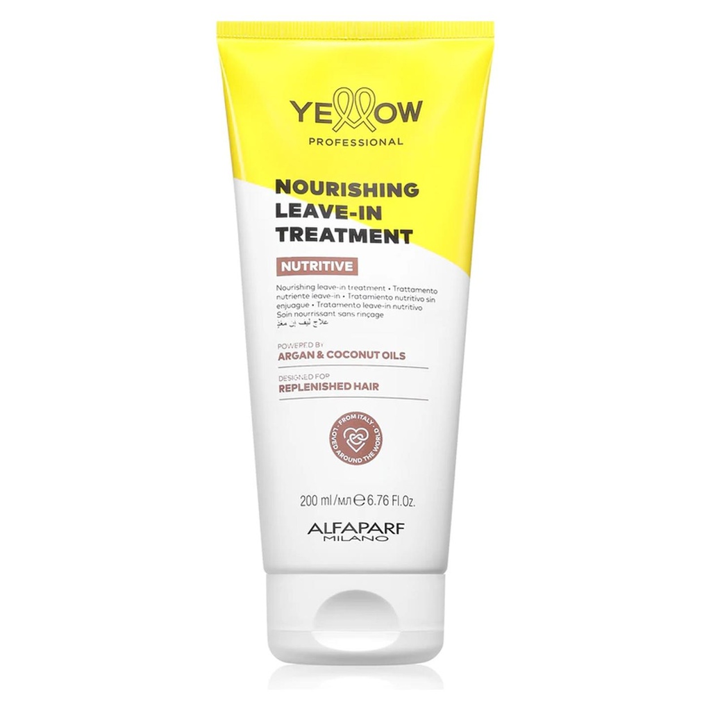 ALFAPARF YELOW  LEAVE-IN NUTRITIVO SIN ENJUAGUE 200 ml