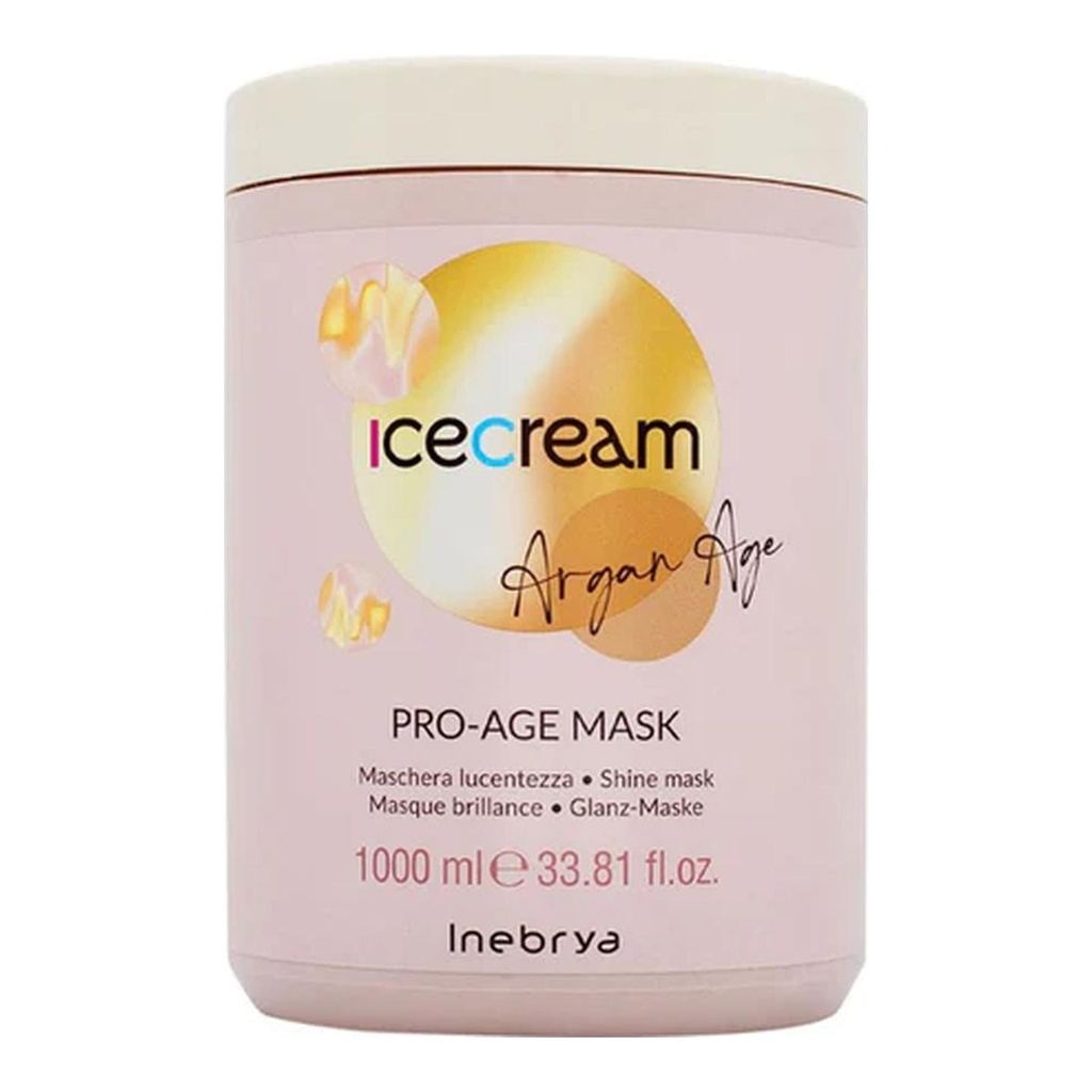 INEBRYA ICE CREAM ARGAN AGE MASCARILLA ACEITE DE ARGAN 1000ml
