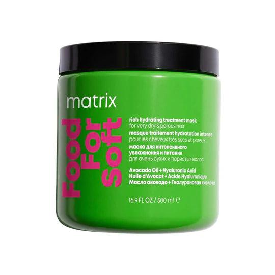 MATRIX TOTAL RESULTS Food For Soft Rich hydrating Treatment Mask 500ml