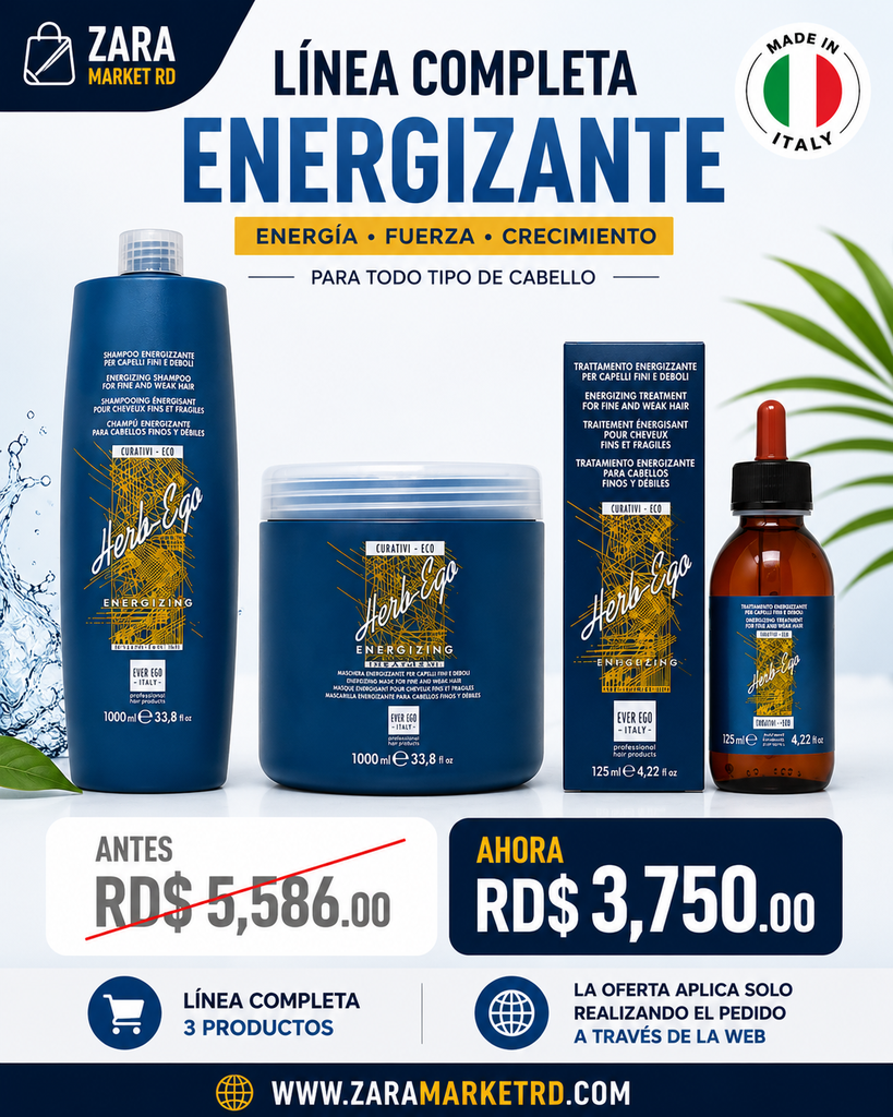 Kits Capilar Energizante EverEgo/AlterEgo