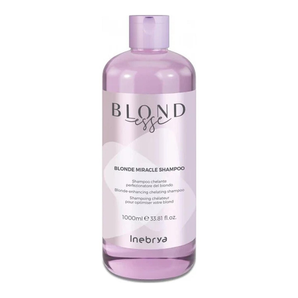 INEBRYA  BLONDESSE BLONDE MIRACLE CHAMPÚ 1000ml
